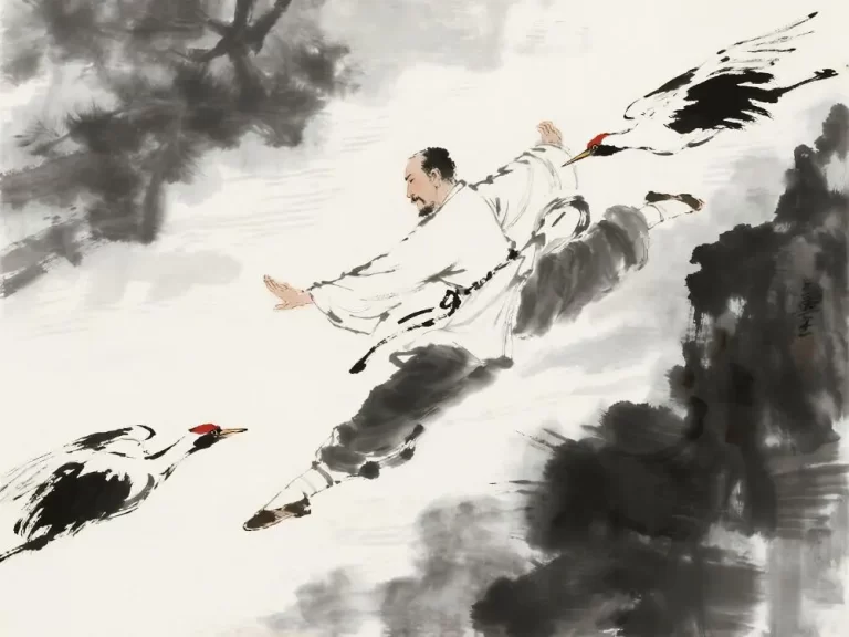 白鹤亮翅